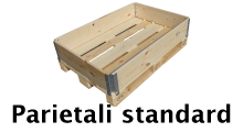 Informazioni parietali in legno di abete, modulabili e in pronta consegna, parietali dimensioni 120x80, ideali per comporre le casse in legno standard